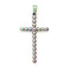 304 Stainless Steel Charms Religious Cross Pendants For DIY Making Necklace Bracelets Jewelry Findings 5.5cm x 2.5cm, 1 Piece