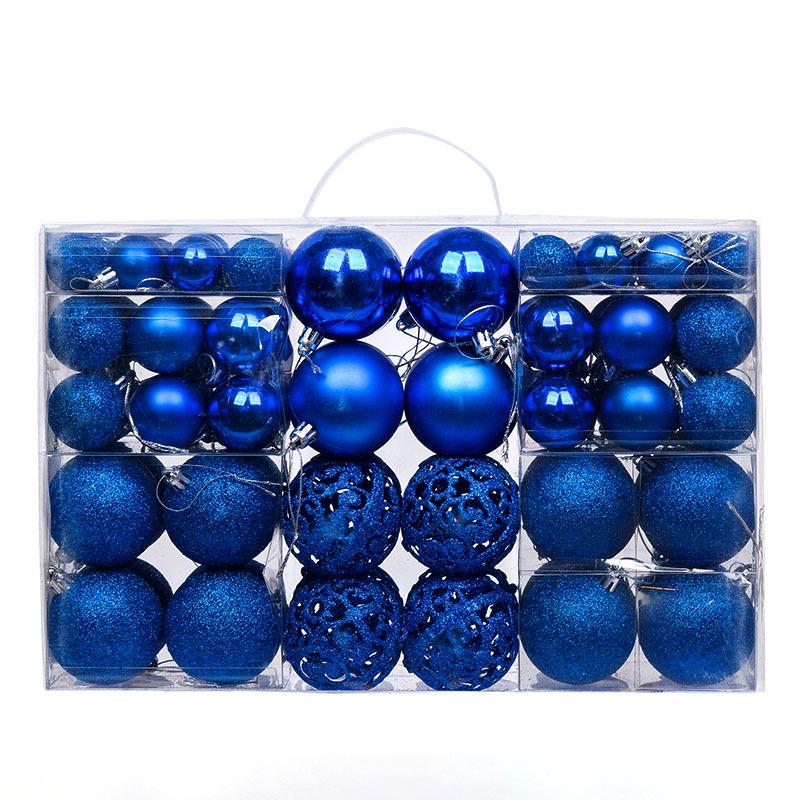 Boxed Set of 100 Christmas Ball Ornaments - 3/4/6cm Tree Decorations