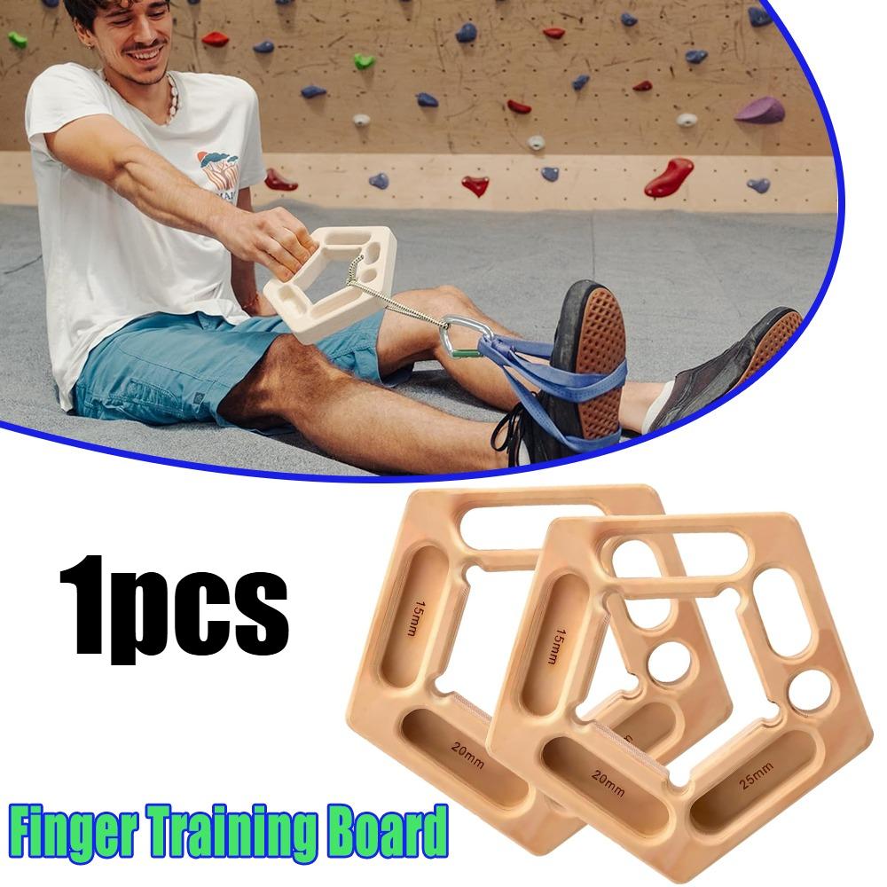 Adjustable Climbing Hangboard Finger Board Training Grip Strength Rock Climbing Equipment For Indoor Outdoor Gym Walls