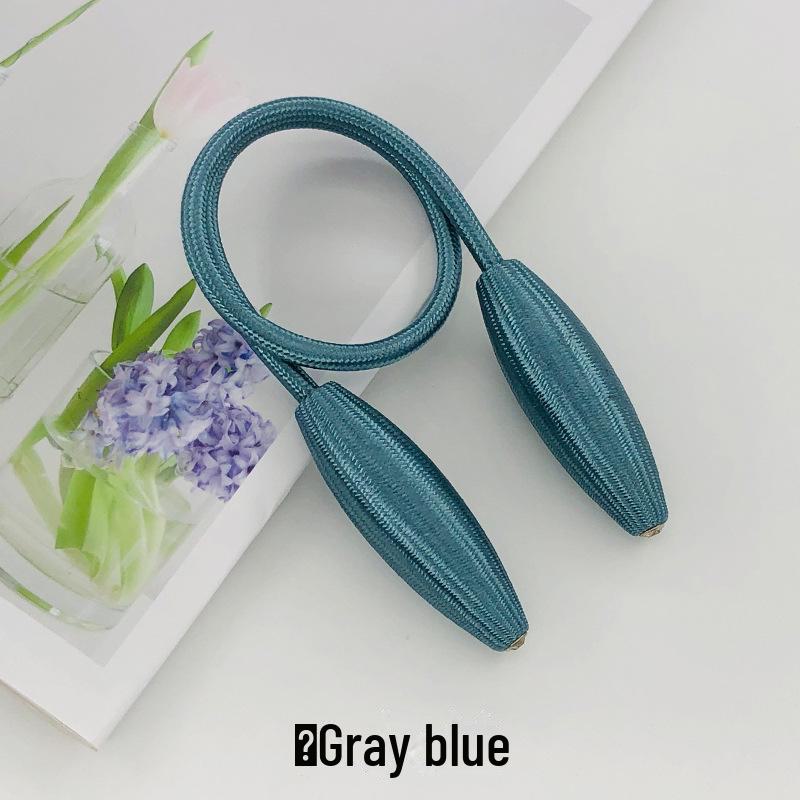 

Элегантный металлический зажим для подхвата штор Single синий/серый