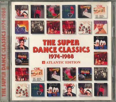 CD VARIOUS - Super Dance Classics 1974-1988 4 At DRF4004 ATLANTIC Japan Soul/Funk Used