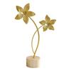 Hollow Out Home Decoration Ornaments Wood Base Miniature Leaf Figurines  Table Top Ornament