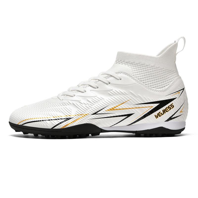New football shoes men's and women's high-top adult students campus game long broken nail shoes women's training shoes factory