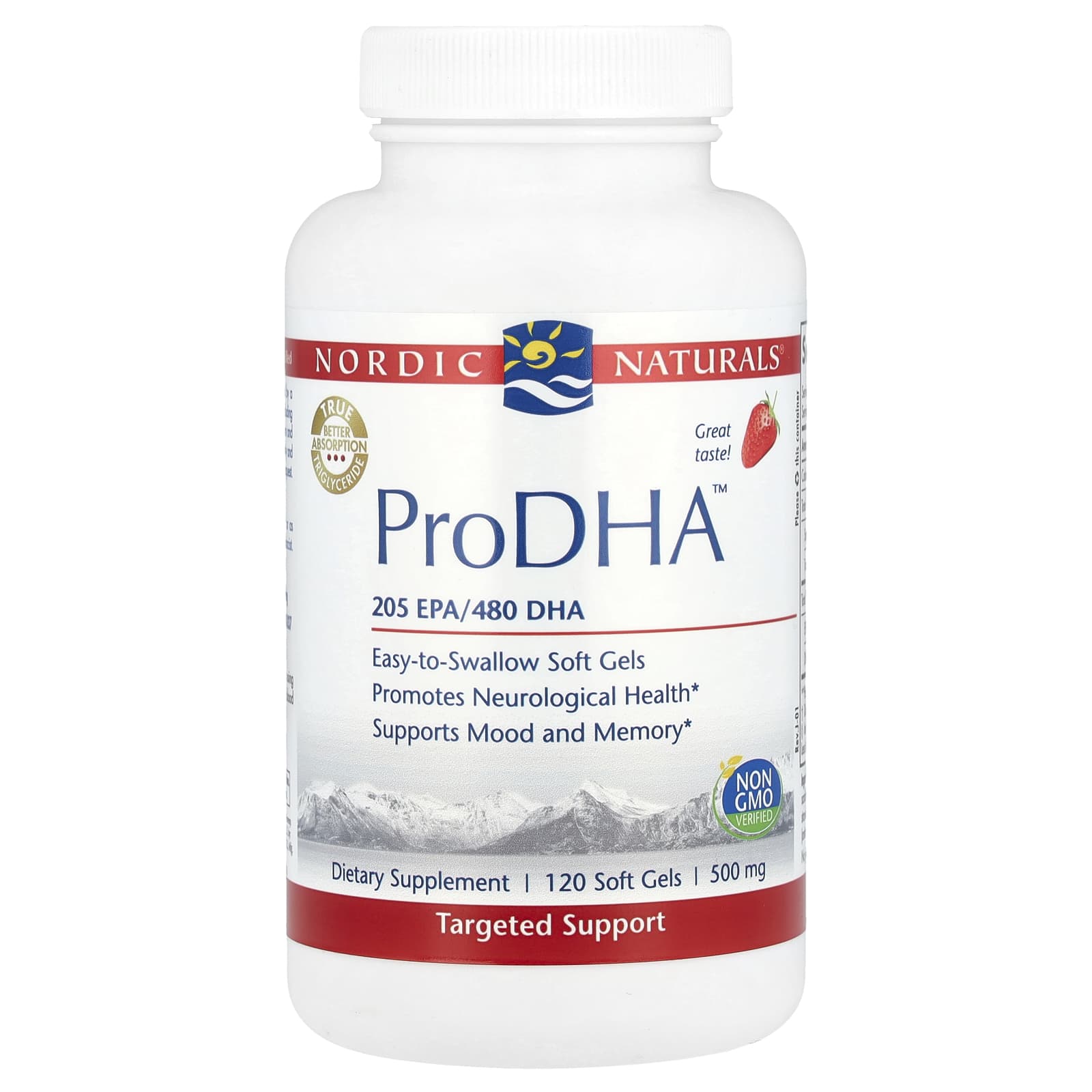 

Prodha™, Strawberry Flavor, 120 Softgels (250Mg per Softgel)