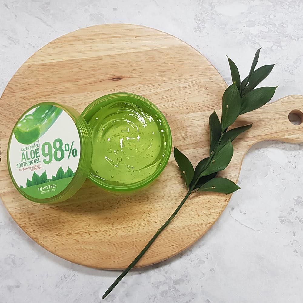 Dewytree Green Power Aloe Soothing Gel 300ml Hydrating Refreshing Care