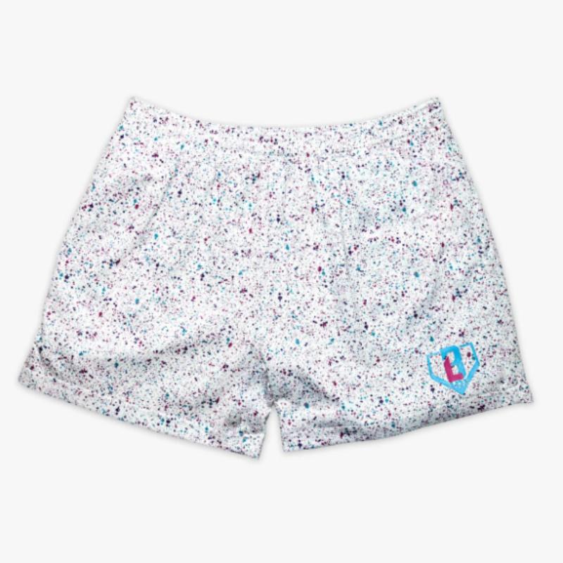 Men s Stylish Palm Tree Print Beach Shorts M