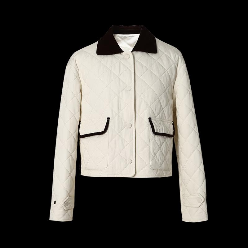 Women's Quilted Short Cotton Jacket