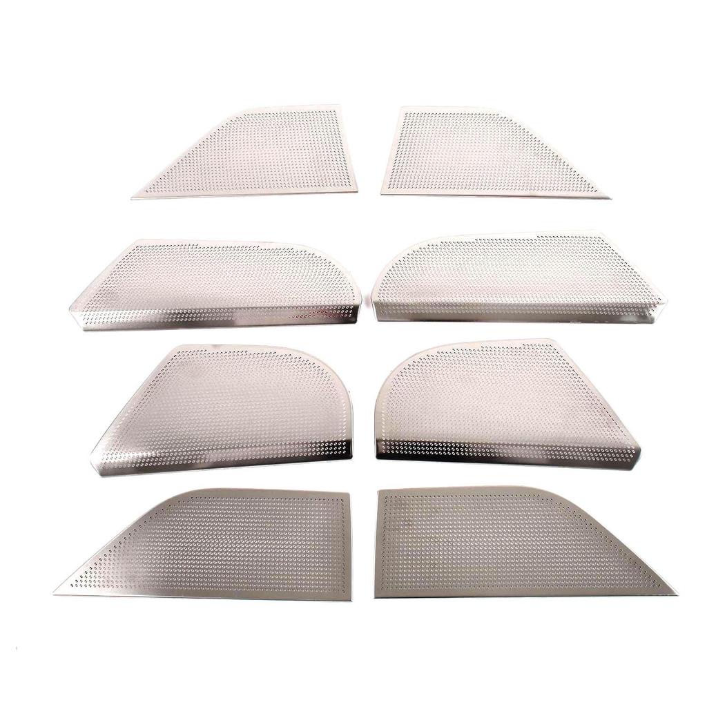 MG Mulan MG4 EV Front Speaker Covers: Dustproof Interior Decoration for Four-Door Models.