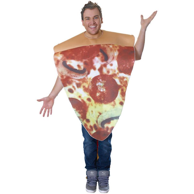 Carnival cosplay masquerade stage costume adult delicious pizza outfit