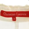 Christian Lacroix unused Long sleeve shirt 38 White Tagged Women Used