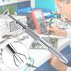 IC Chip Pick Up Tool 4 Prong Grabber Tool for Small Parts Electronic Components Catch Manicure Cotton Ball Claw Durable