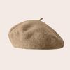 Autumn & Winter Wool Beret: Thick, Fashionable, Versatile & Warm