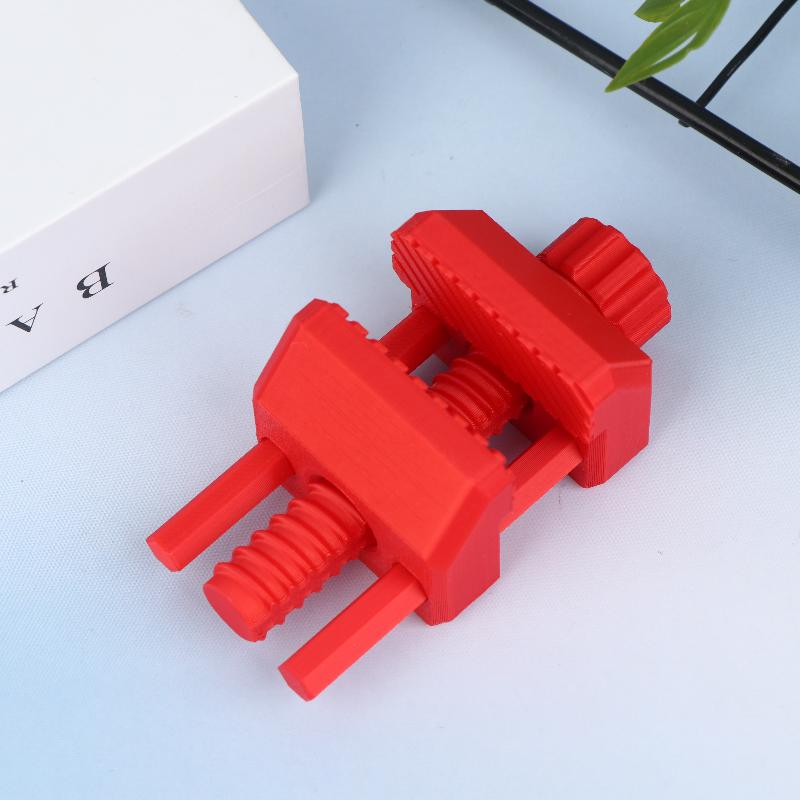 Mini Vise Adjustable Height Sturdy Base Small Clamp Miniature Clamping Model Building Electronics Repair Hobbyist Tool