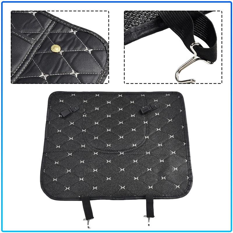 Car Anti-kick Pad Interior Pu Leather Auto Seat Back Protector Pads For Volvo 240 C70 S40 S50 S60 S70 S80 S90 V40 V50 V60 V90 XC40 XC60 XC90 Vnl Truck