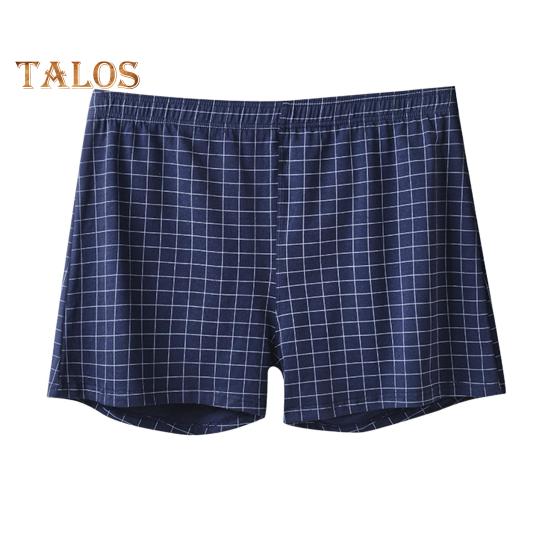 

Мужские шорты, нижнее белье, эластичный пояс, боксеры со средней посадкой, трусы-боксеры с клетчатым принтом, U-выпуклые свободные трусы, домашняя одежда XXXXL