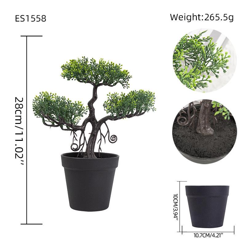 

Имитация сосны и кипариса, горшечные растения, пластиковый горшок, имитация зеленого растения, горшечные растения, украшения для дома, украшения для супермаркетов, реквизит для съемки