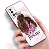 Miminko máma dívka chlapec mramorové silikonové pouzdro na telefon Xiaomi Redmi Note 11 10 9 8 Pro 11T 10T 10S 9S 8T 9 9A 9C 9T černý měkký kryt