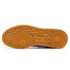 Li Ning Leather Shock Absorption Mid-Top Basketball Shoes Men Sneakers White Purple Orange ABCS063-2