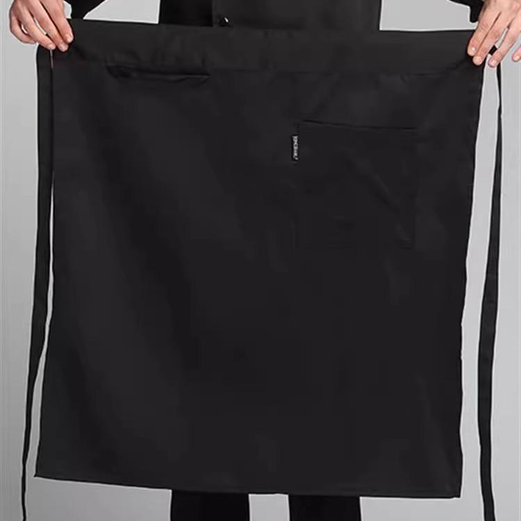 Men's Dirt-Resistant Custom-Printed Half-Waist Kitchen Apron
