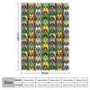 Conure pattern Throw Blanket warm for winter Sofa Throw Blankets