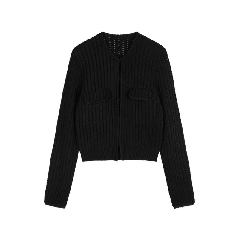 JNBY Women's Slim-Fit Cropped Knit Sweater