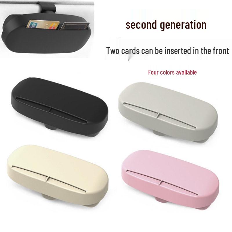 Creative Car Visor Glasses Storage Clip - Multifunctional Holder for Bills, Cards, and Glasses