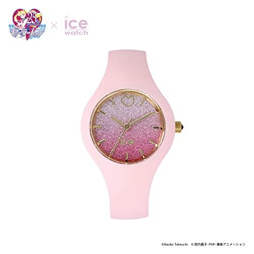 Sailor Moon x ICE-WATCH Watch, Extra Small, 28mm, with Silicone and Rubber Strap, 020048, Women's, Authentic, Sailor Moon Chibi Moon