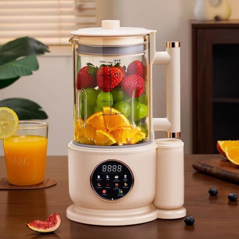 Frullatore Elettrico Intelligente Completamente Automatico da 1500ml per Uso Domestico, Macchina per Latte di Soia Multifunzione, Spremiagrumi da Cucina