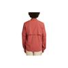 Timberland Solid Color Water-Resistant Loose Fit Single-Breasted Casual Long Sleeve Shirt Men Shirts Dark-Red A6RDH-DH9