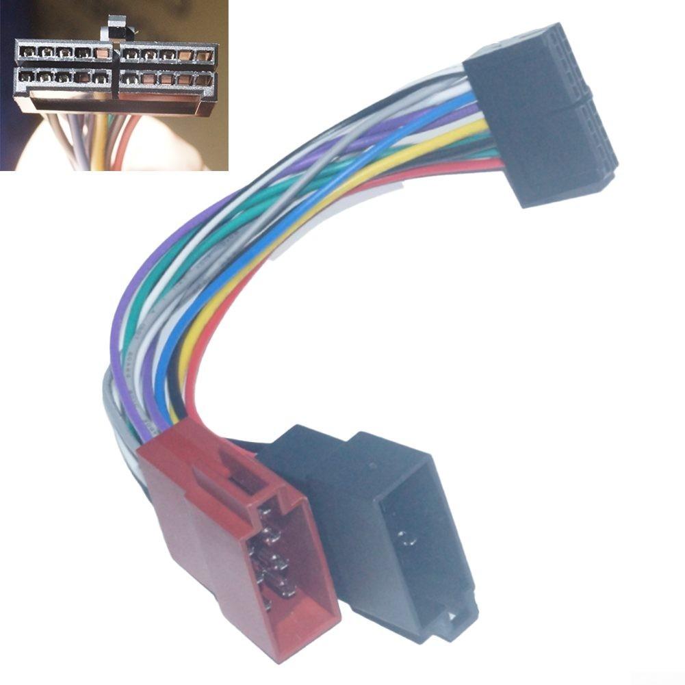 High Quality Car Radio ISO Adapter Din Connector Pin Cable