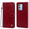 Vintage Crazy Horse Texture PU Leather Flip Wallet Phone Case for Vivo V23 5G Card Holder Kickstand Shockproof Protective Cover
