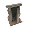 1/12 Scale Miniature Manger Figurine Wood Scene Model Dollhouse Well Latrine Fairy Garden Ornament Decoration