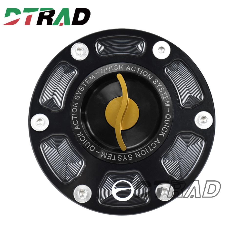 For TRIUMPH STREET TRIPLE 765 RS Daytona 660 Trident 660 CNC Keyless Quick Turn Fuel Tank Cap Motorcycle Airbox Gas Oil Cap