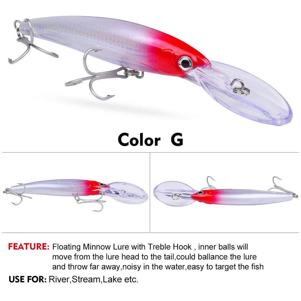 Long Throw Rice Nuolure Bait 17cm/19.5cm/22.5cm Sea Fishing Mackerel Golden Spear Bait Biomimetic False Bait