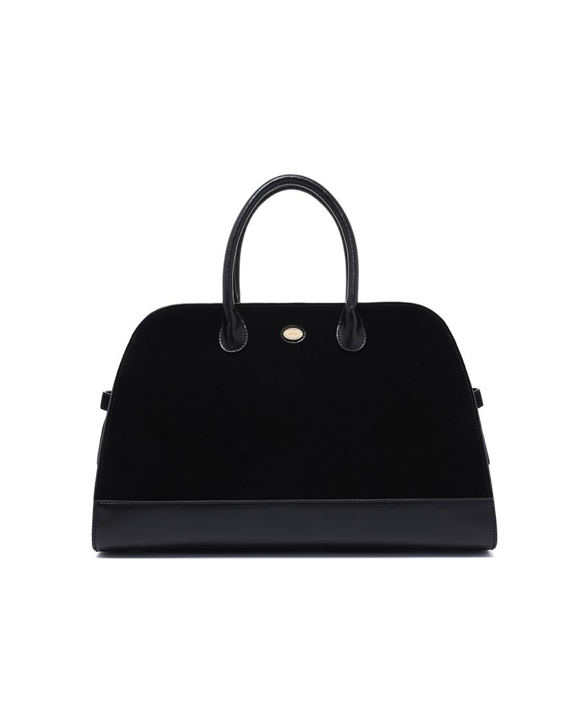 Rolarola Suede Tote Bag Black
