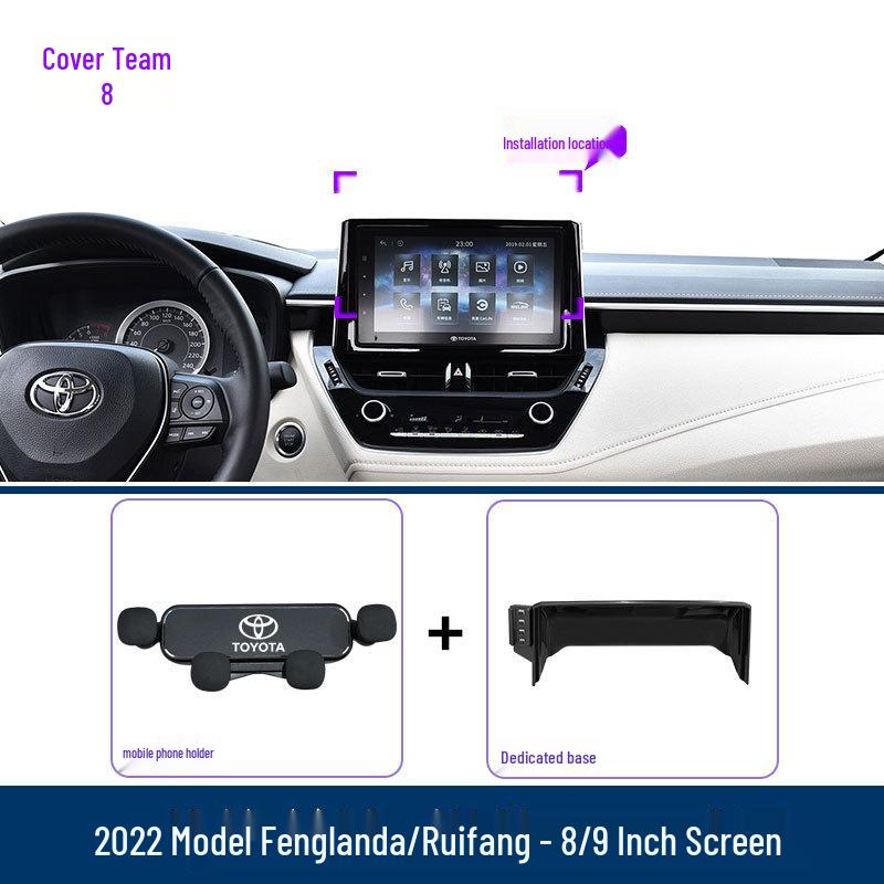 Car Phone Holder Screen Mount for 2022-2024 Toyota Frontlander/Raize