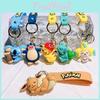 Chaveiro Adorável Pikachu Figura Fofa Psyduck Squirtle Para Bolsas E Mochilas