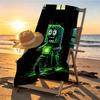 Gamer Print Beach Towel Design, Soft, Lightweight. for Home Bathroom, Spa, Pool, Yoga, Surfing, Camping, Gift for Family, Friend