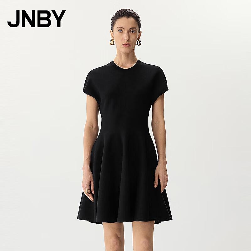 

JNBY Women s X-Shape Round Neck Short Sleeve Dress M