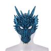 3D-Tier-Drachenmaske für Karneval, Party, Halloween-Requisiten, Horror-Halloween-Drache, Standard-Erwachsene, einzigartige Skulptur, Neujahrsparty