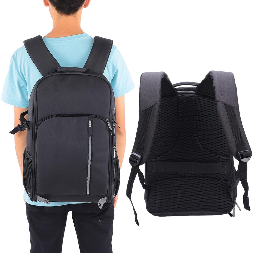 LED Professional Waterproof Shockproof Camera Backpack for DSLR SLR Mirrorless Camera