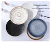 Retro Japanese Ceramic Steak and Sushi Plate
