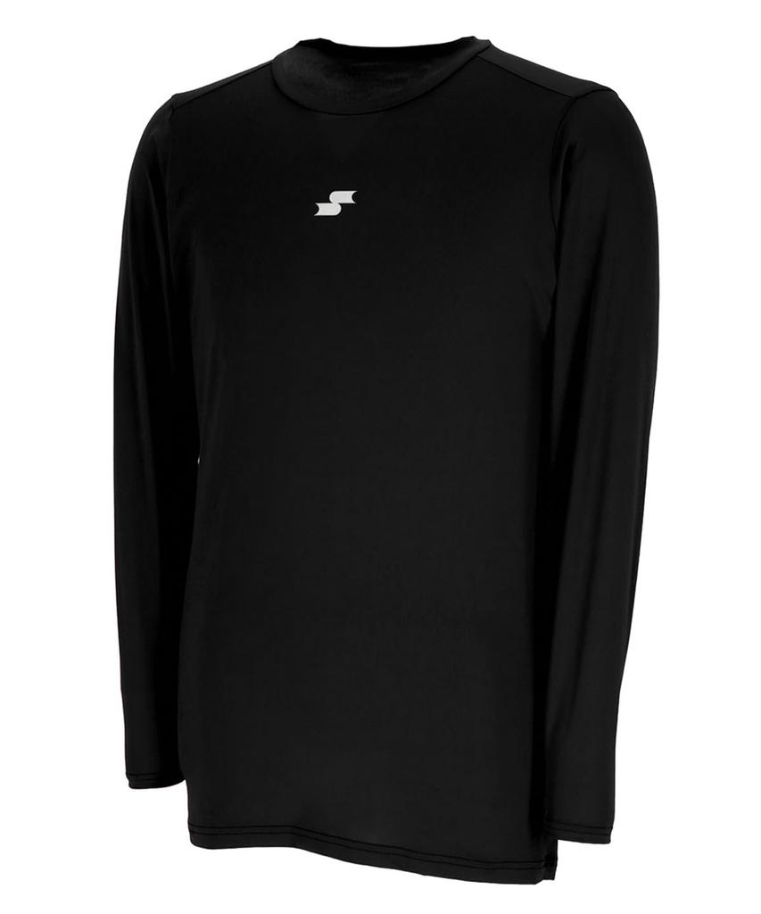 SSK Long Sleeve Baseball Low Size BU25201LL Men's Undershirt, Neck, 90,