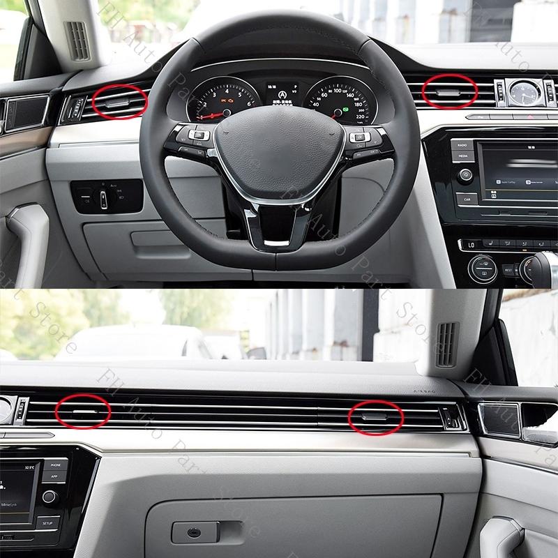 Car Front Dashboard Air Conditioning Outlet A/C Air Conditioner Vents Tab Clip Pick For VW Passat B8 CC