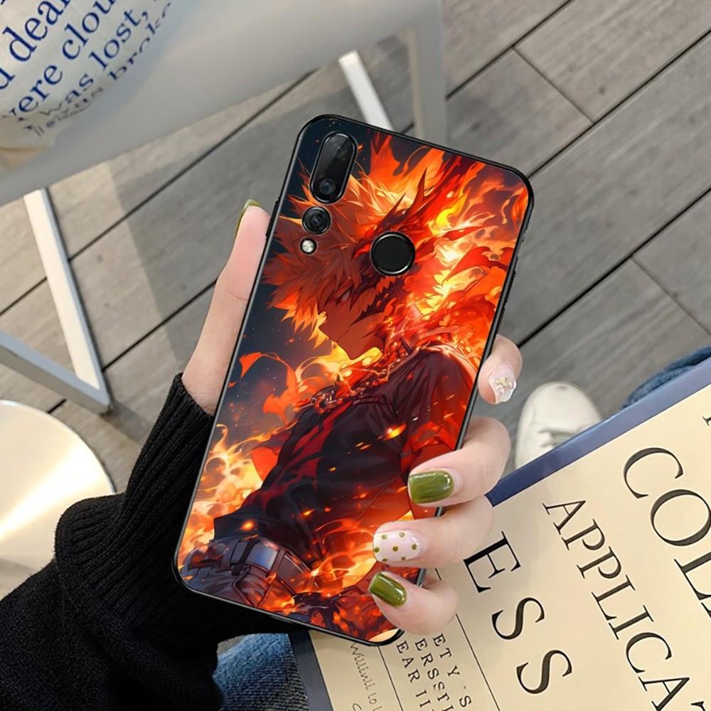 Cartoon B-Bakugo K-Katsuki Phone Case For Huawei Y9 6 7 5 Prime Enjoy 7s 7 8 Plus 7a 9e 9plus 8E Lite Psmart Shell