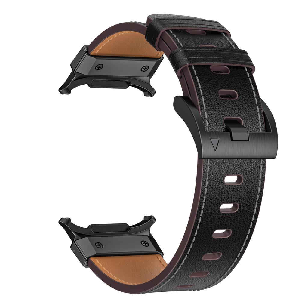Leather Strap for Samsung Galaxy Watch 7 Ultra 47mm Replacement Sport Bracelet for Galaxy Watch Ultra 47mm Band Accessories