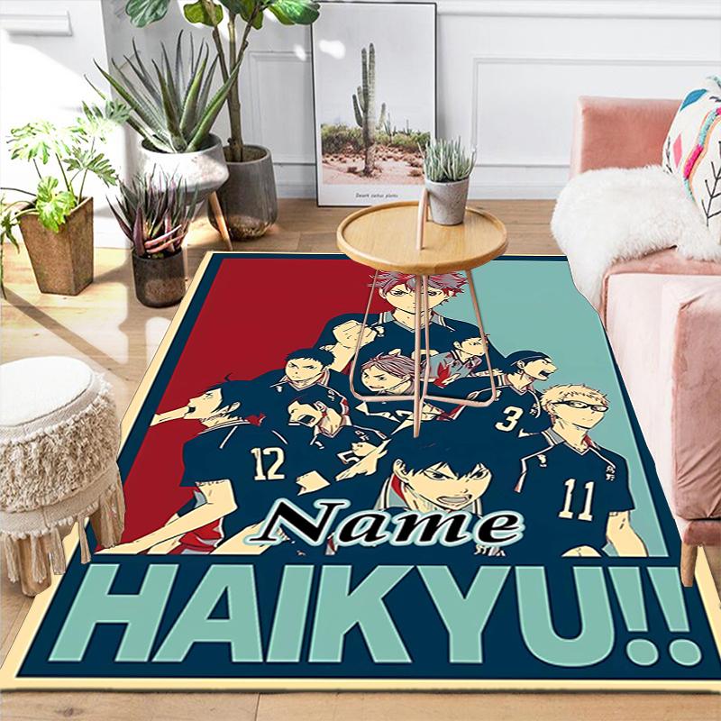 Custom 1Pc Volleyball Spirit Teamwork Triumphs Rug Office Carpet Indoor Outdoor Entrance Doormat Nonslip Soft And Comfortable Living Room D291580