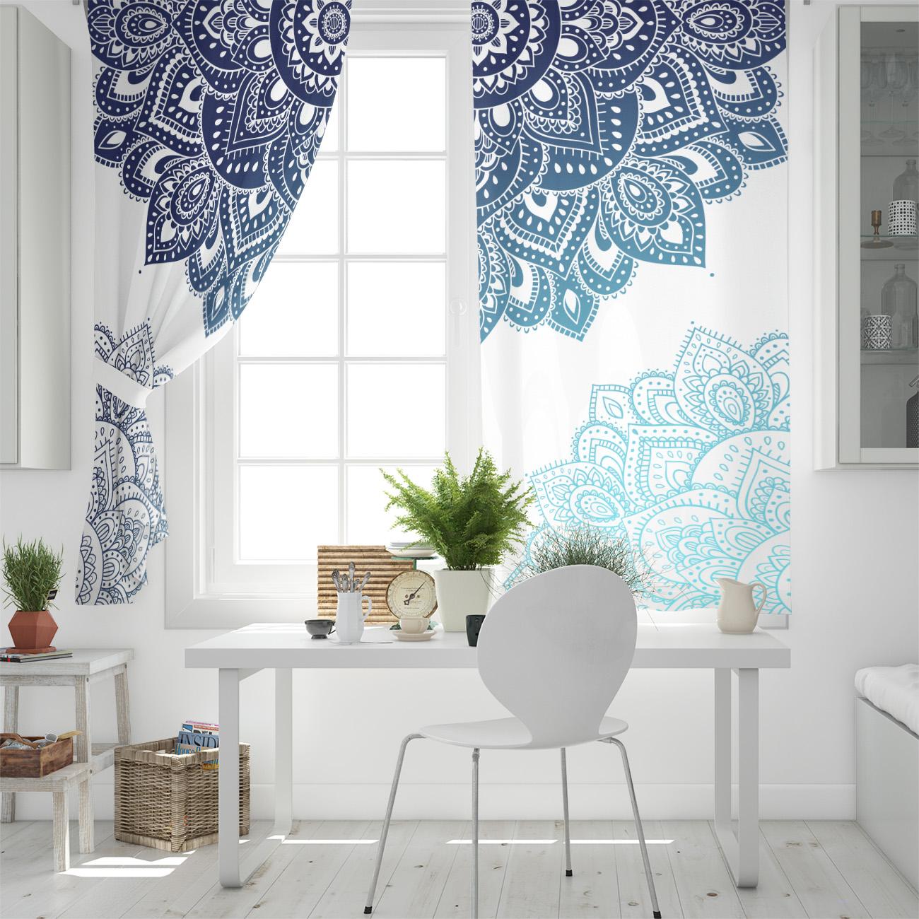 Резные цветы мандалы с абстрактным узором — фото 5