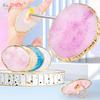 1Pc Nova Resina Pedra Nail Art Paleta Dedo Anel Unhas Postiças Dicas Desenho Cor Mistura Display DIY Manicure Polonês Gel Ferramenta