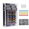 12 Way Fuse Box Holder With Blade Fuse Holder Block & Warning Indicator Car Boat Blade Fuse Box 12V 24V